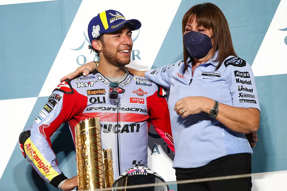 Race winnaar Enea Bastianini, Gresini Racing