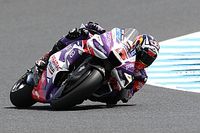 Zarco lidera un improductivo warm up con caída de Márquez 