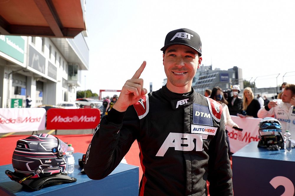 Pole sitter Kelvin van der Linde, Abt Sportsline