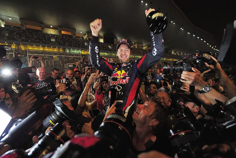 Il Campione del Mondo Sebastian Vettel, Red Bull Racing