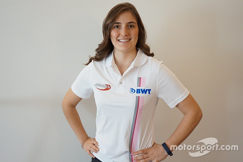 Tatiana Calderón, primera mujer en la F2