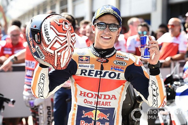 Pole sitter Marc Marquez, Repsol Honda Team