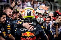 F1: Verstappen reconhece que Pérez "tem objetivos sérios e está indo em bem" em 2023