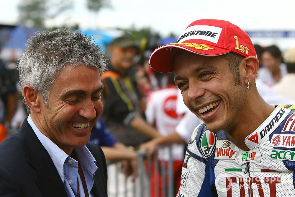 Mick Doohan et Valentino Rossi