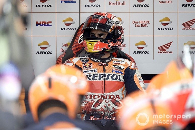 Márquez: “El hombro no está bien desde Motegi”