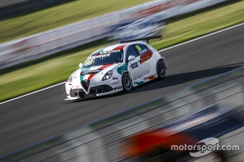 Europe: Fabrizio Giovanardi presente a Monza con l'Alfa Romeo del Team Mulsanne