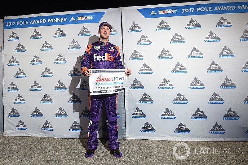 Pole, Denny Hamlin, Joe Gibbs Racing Toyota