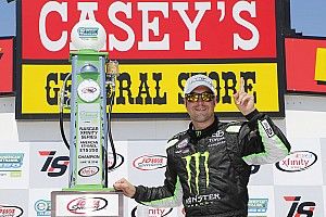 Hornish Jr. llegó de emergencia y ganó; Suárez sigue como líder