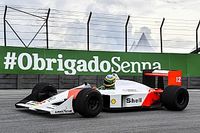 Bruno Senna se emociona ao pilotar McLaren do tio e exalta Hamilton