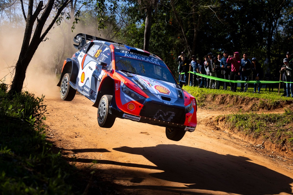 WRC Paraguay: Adrien Fourmaux leads, Sebastien Ogier suffers blow