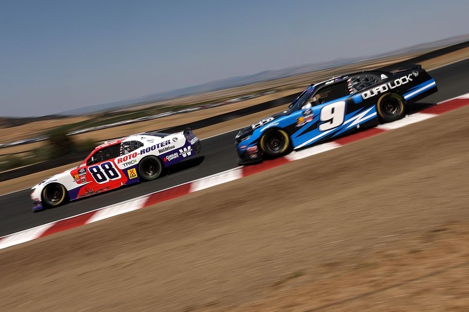 Connor Zilisch wins NASCAR Xfinity Sonoma with epic Shane van Gisbergen battle