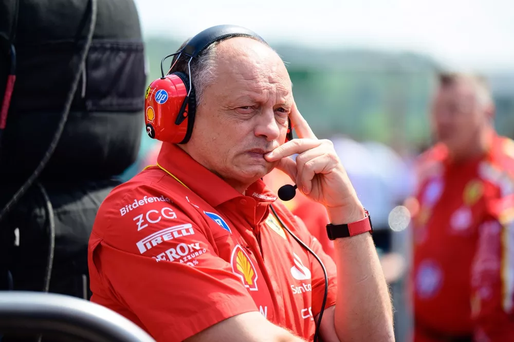 Fred Vasseur, team principal Ferrari
