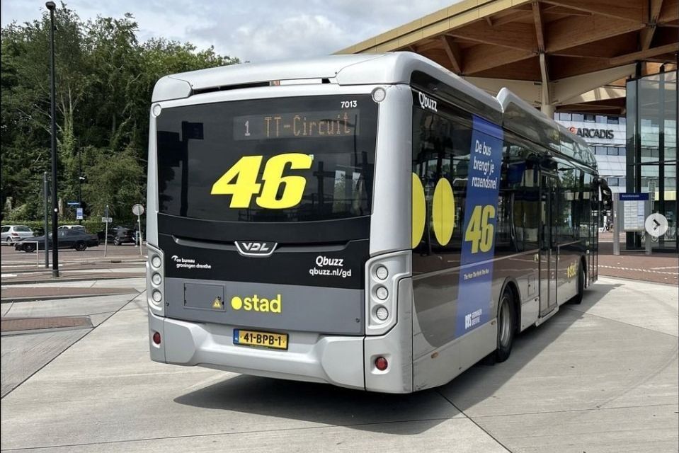 Autobús Assen Valentino Rossi