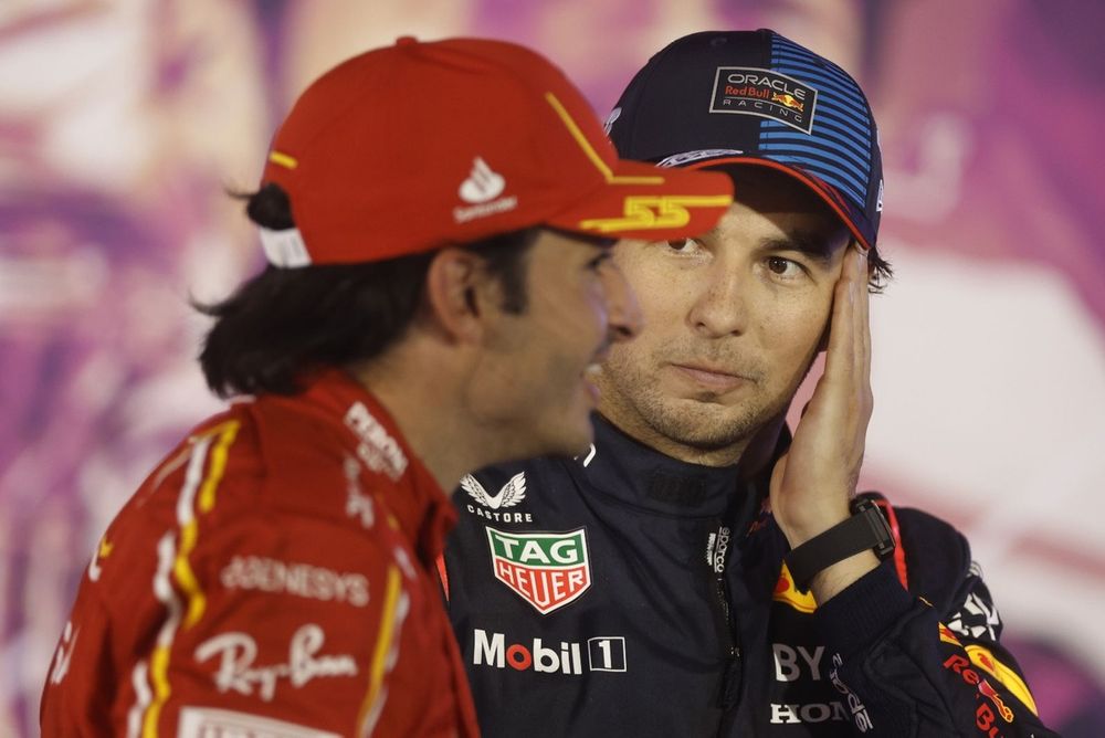 Carlos Sainz y Sergio P&eacute;rez