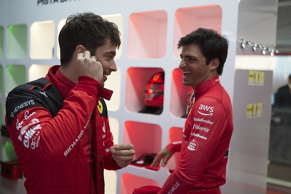 Charles Leclerc, Carlos Sainz, Ferrari