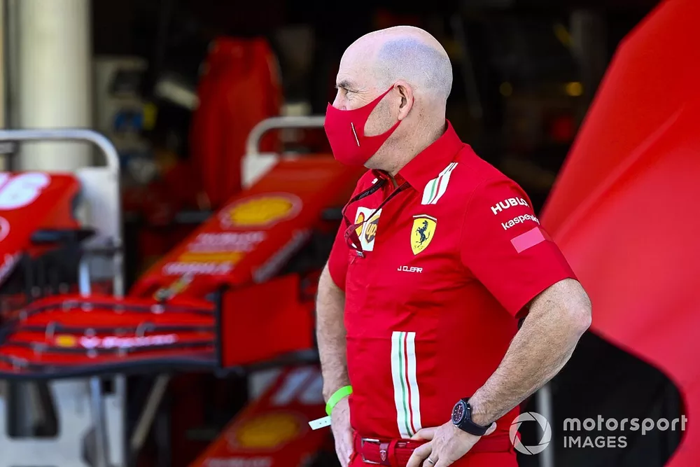 Jock Clear, Race Engineer, Ferrari