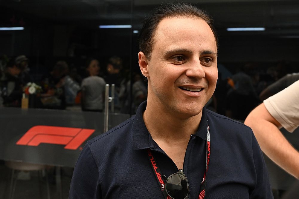 Felipe Massa in the paddock