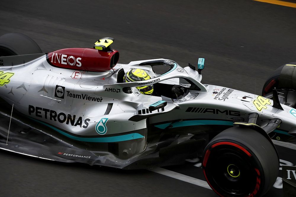 Lewis Hamilton, Mercedes W13