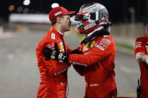 Vettel y Leclerc "necesitan trabajar en equipo" al inicio en Bahr&eacute;in