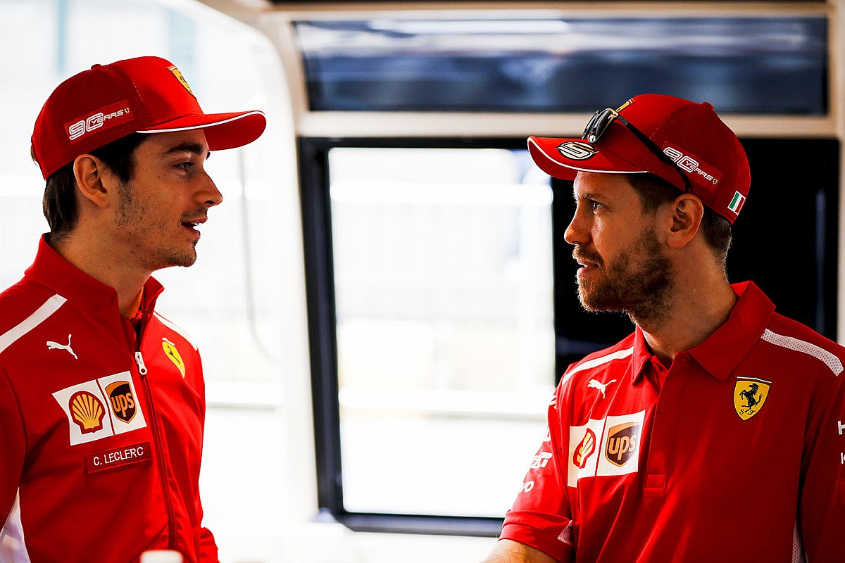 Леклер нацелился отобрать у Феттеля приоритет в Ferrari