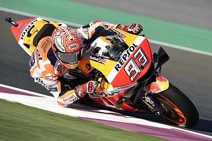 Marquez verpulvert ronderecord in tweede training GP van Qatar