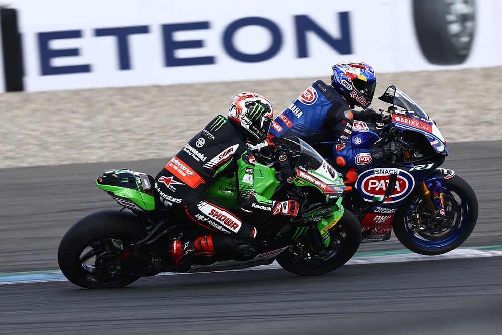 Jonathan Rea, Kawasaki Racing Team WSBK, Toprak Razgatlioglu, Pata Yamaha WorldSBK