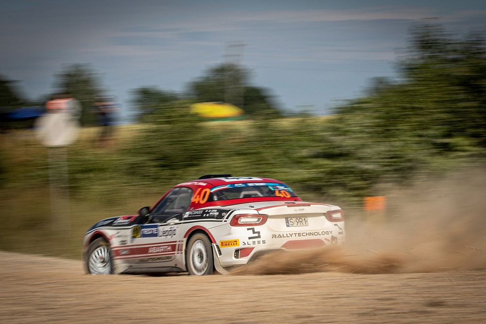 Dariusz Poloński, Łukasz Sitek, Abarth 124 Rally
