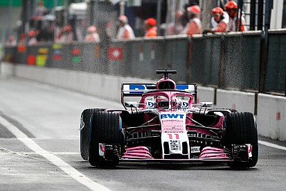 EL1 - Pérez premier, Ocon troisième sous la pluie !