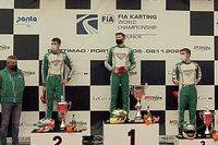 Pedro Hiltbrand, tercero en el Mundial de karting 2020