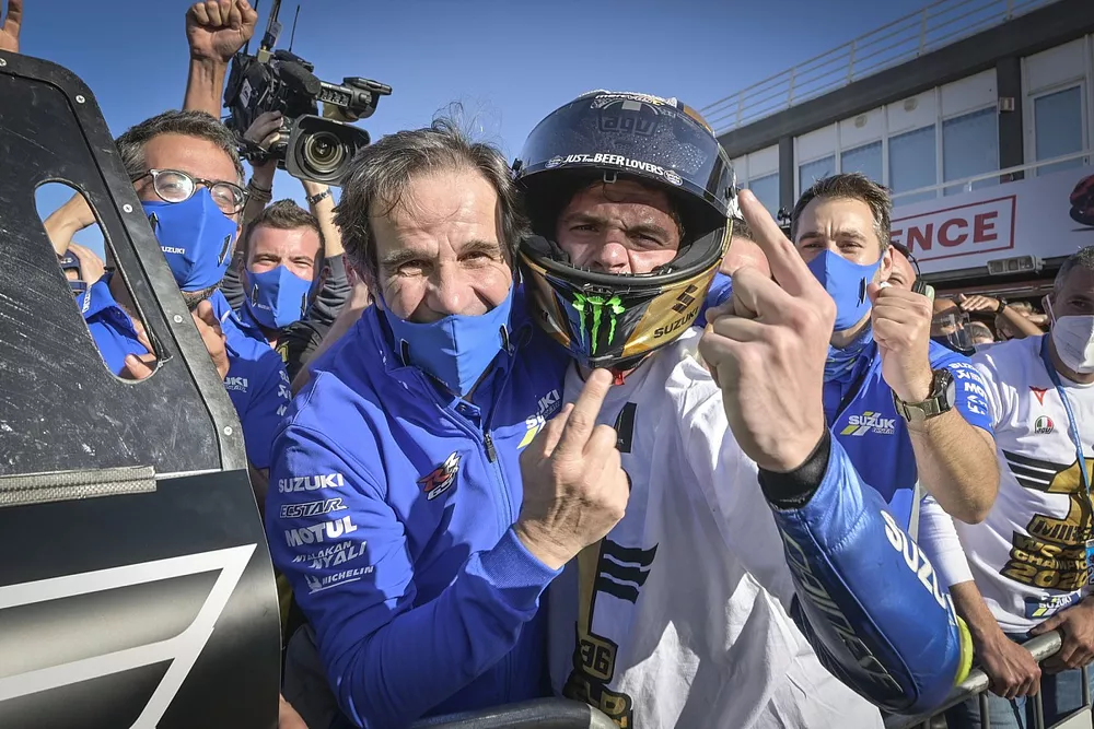 Davide Brivio, Joan Mir, Team Suzuki