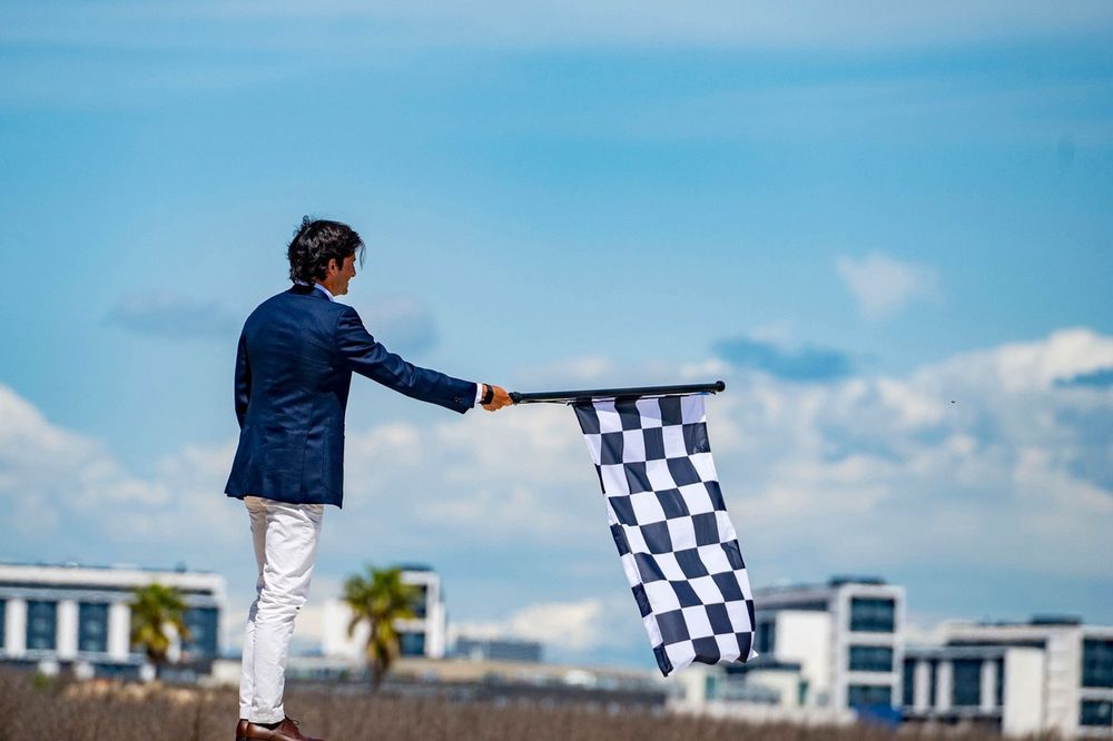Carlos Sainz, presentaci&oacute;n de Madring 
