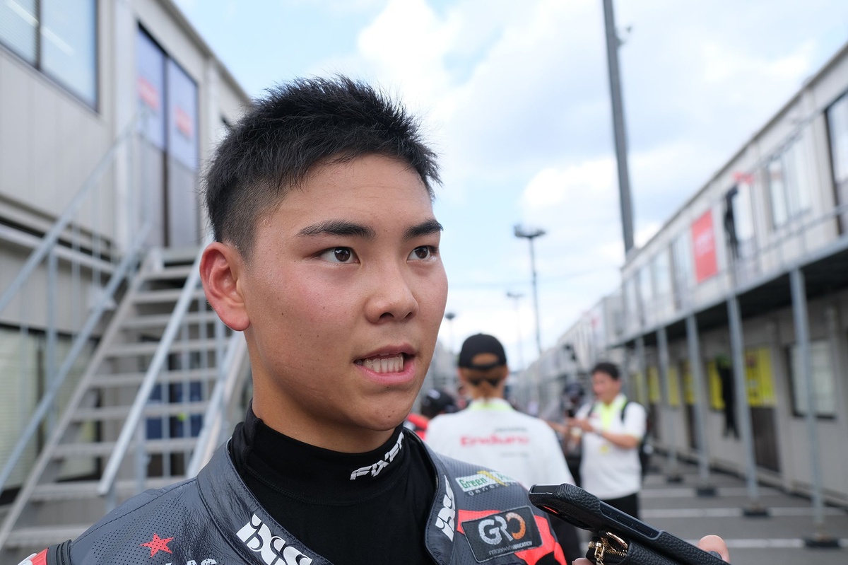 山中琉聖、母国日本GPの6位に「やれることはやった」雨のパラつく難