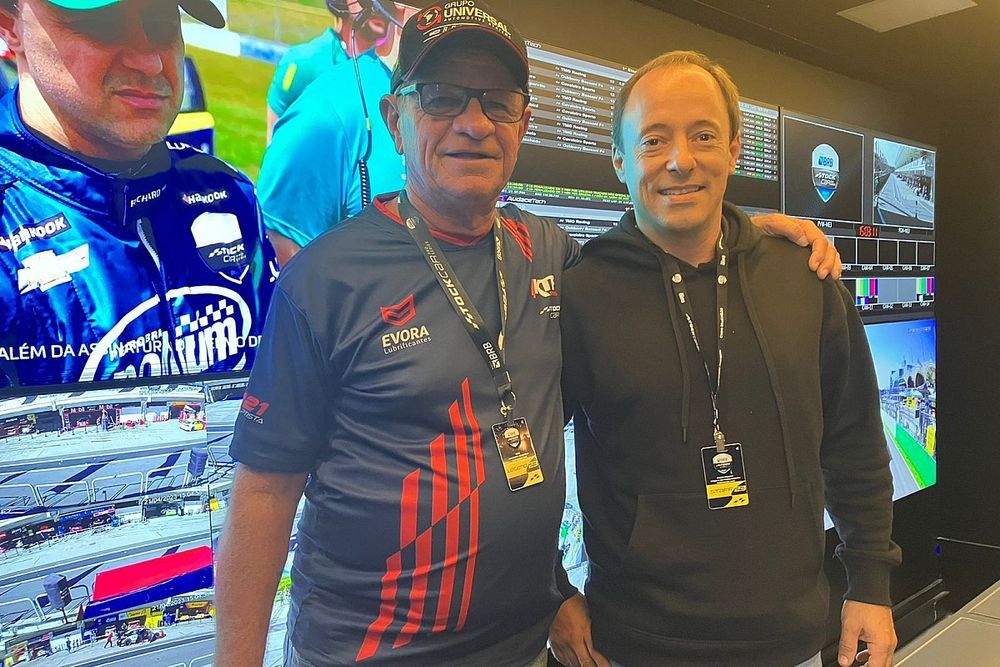 Ingo Hoffmann e Felipe Maluhy em Interlagos