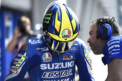 Los cascos de los pilotos en la pretemporada de MotoGP