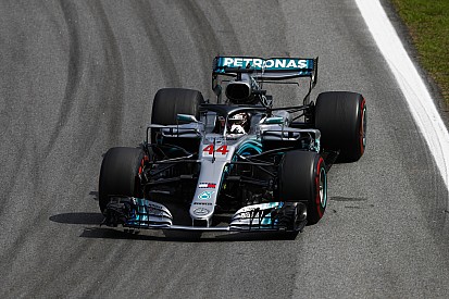 El motor de Hamilton estuvo a punto de fallar en Brasil