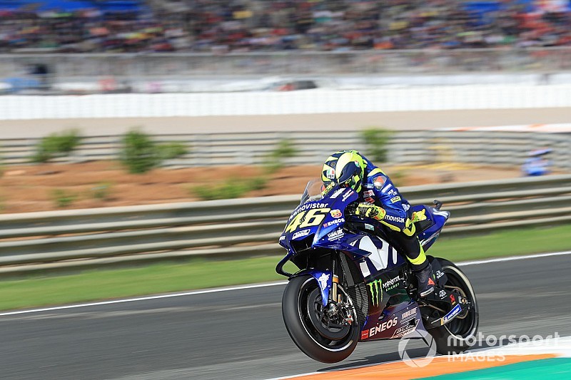 Moeizame zaterdag voor Rossi: “Lastig en zware dag”