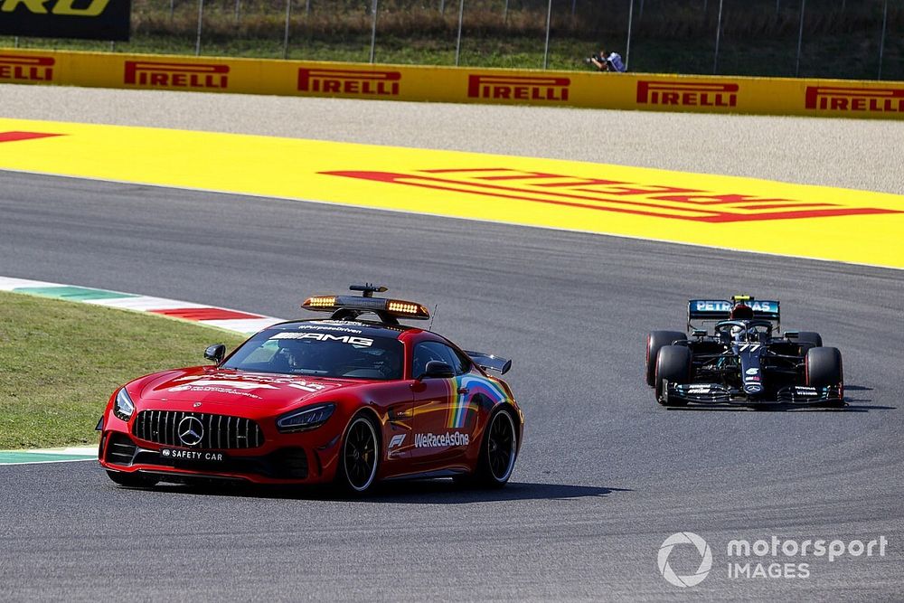 The Safety Car Valtteri Bottas, Mercedes F1 W11