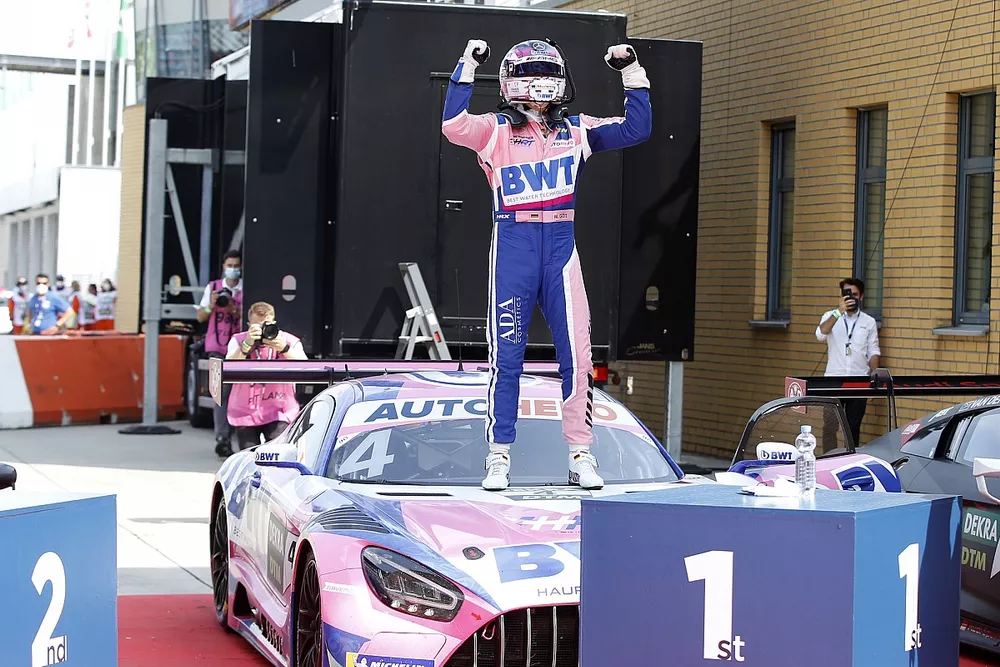 Le vainqueur Maximilian Götz, Haupt Racing Team