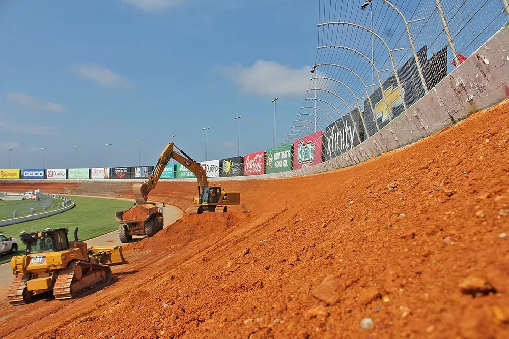 Repaving of the circuit