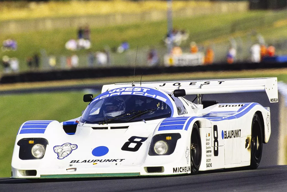 Jonathan Palmer Joest Porsche WSPC Donington 1990