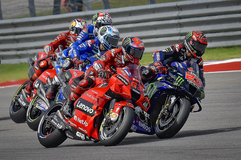 Fabio Quartararo, Yamaha Factory Racing, Francesco Bagnaia, Ducati Team