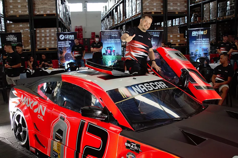 Lan&ccedil;amento do carro de Edson Reis para a temporada 2023 das NASCAR Brasil Sprint Race