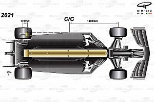 An&aacute;lise t&eacute;cnica: Como a F1 est&aacute; reduzindo o downforce dos carros para 2021