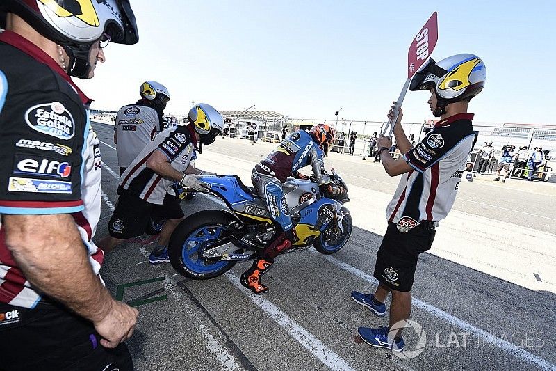 Tito Rabat, Estrella Galicia 0,0 Marc VDS, práctica de intercambio de moto