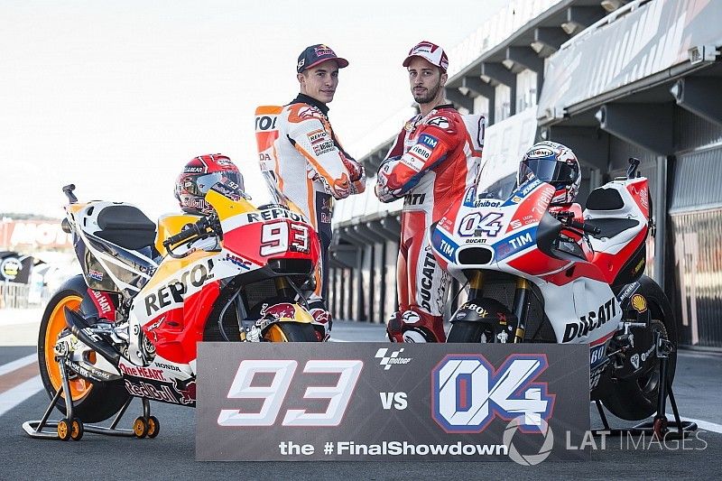 Marc M&aacute;rquez, Repsol Honda Team, Andrea Dovizioso, Ducati Team