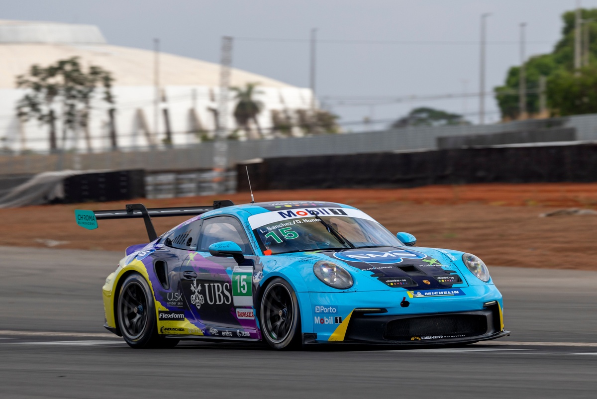 Sanchez e Nunes disputam etapa de Brasília da Porsche Endurance em busca de recuperação