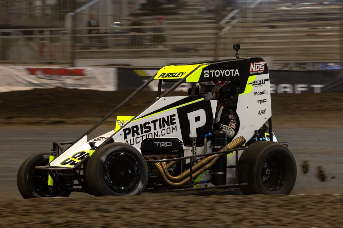 Daison Pursley aims for one spot better in 2026 Chili Bowl