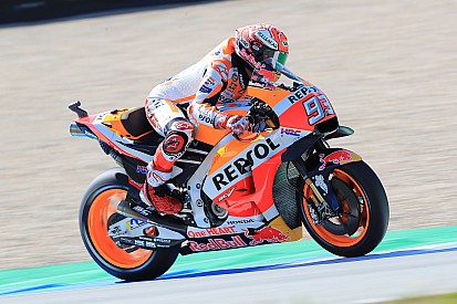 Assen MotoGP: Marquez tops FP1, Lorenzo crashes