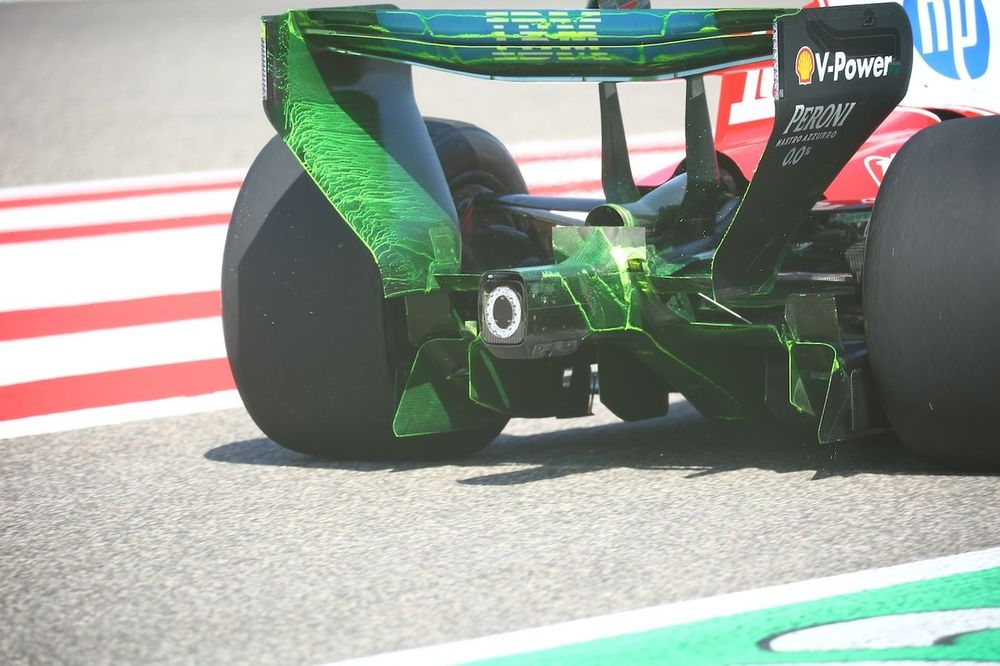 Ferrari SF-26, ala davanti lo scarico 