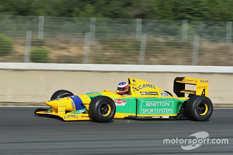 GP de France historique : la Benetton de Schumacher en piste et en vente !
